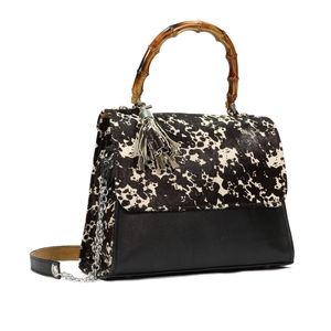 Tropo Mohair Chocolate- Tote luxury Handbag